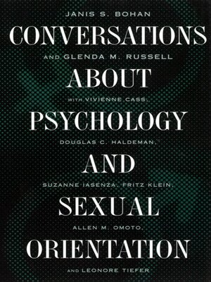 cover image of Conversations about Psychology and Sexual Orientation